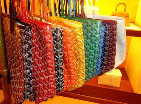 goyard print|most popular Goyard bag colors.